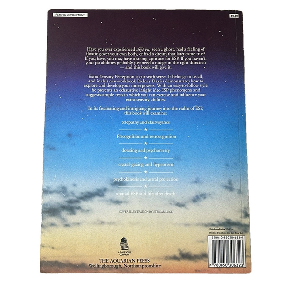 The ESP Workbook How To Awaken And Use Your Psychic Powers Book Rodney Davies - Picture 2 of 4